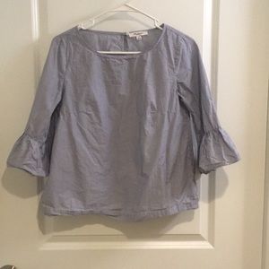 Madewell bell-sleeved top